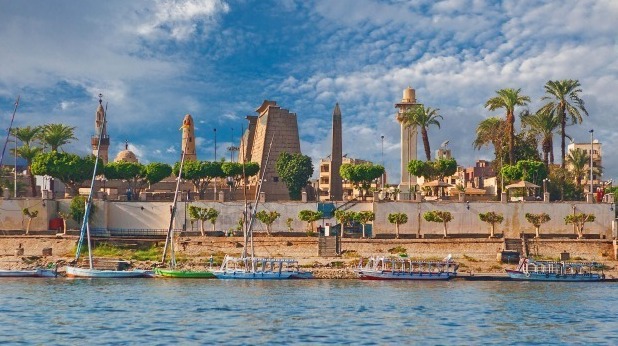 Tempelanlage in Luxor